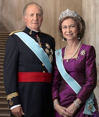 The great former Queen of Spain